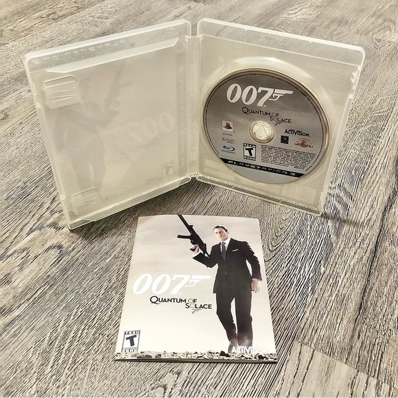 James Bond 007: Quantum Of Solace (Sony Playstation 3, 2008) Ps3 Complete Cib - Picture 1 of 4